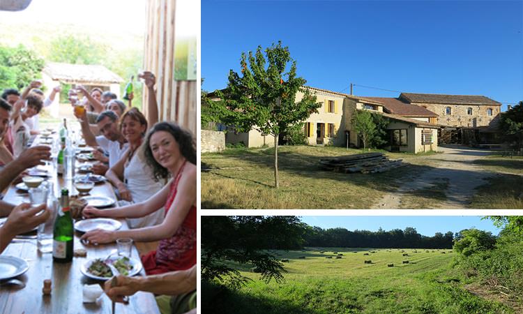 Voyage d'étude et temps de retraite - La ferme des Amanins