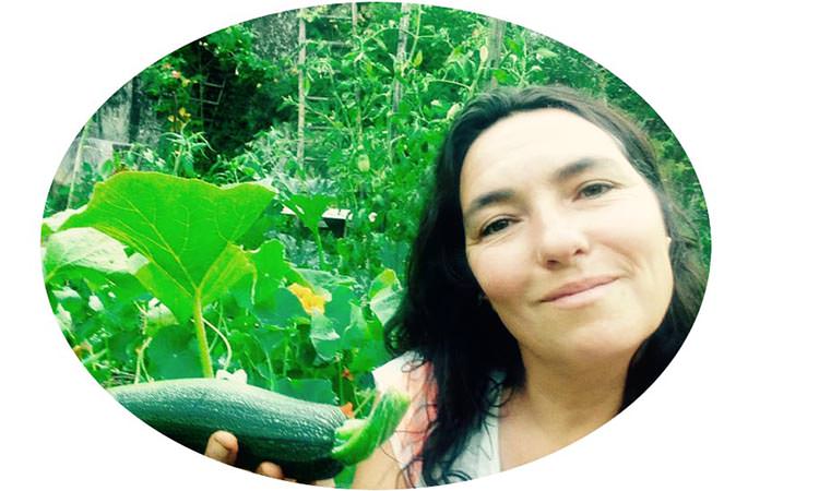 Aurélie Tardy notre cheffe cuisinière pour le stage de méditation pleine conscience.