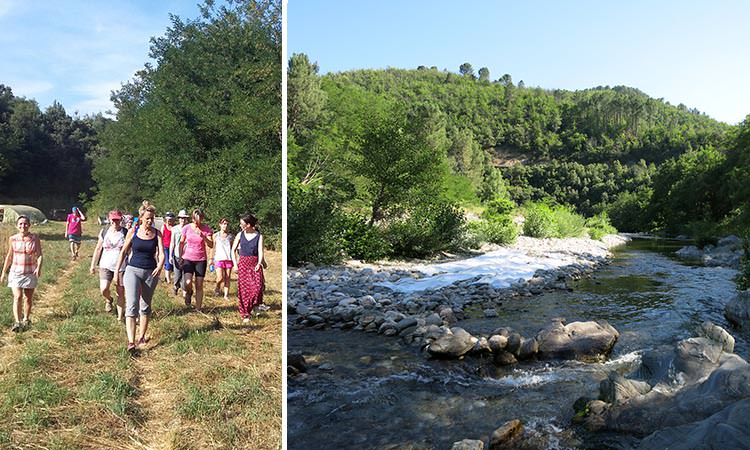 Voyage d'étude et temps de retraite - La Grande Terre dans les Cévennes