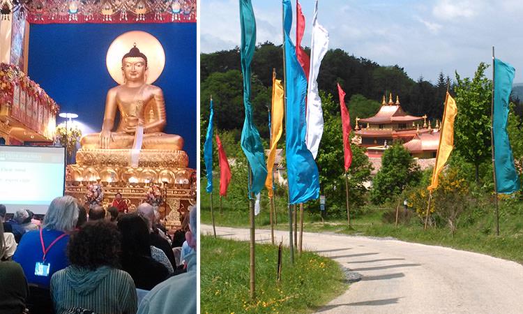 Voyage d'étude et temps de retraite - Le centre de méditation bouddhiste le Lérab Ling près de Montpellier
