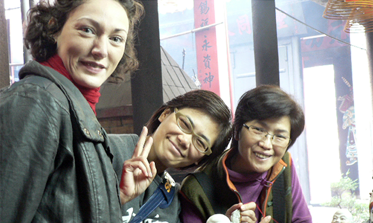 Marie-Caroline de Baecque en Chine